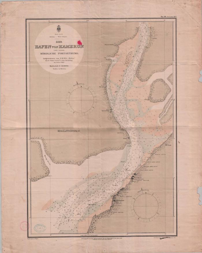 Der Hafen von Kamerun uns seine nördliche Fortsetzung (1891)