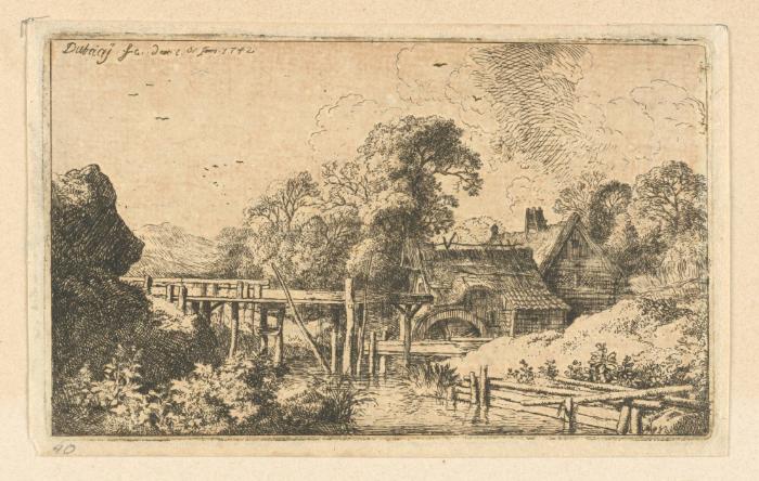 Mühle am Fluss