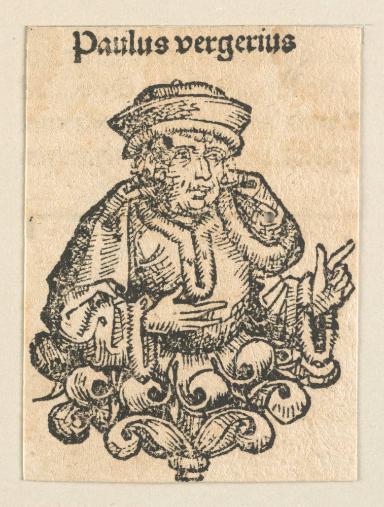 Schedelsche Weltchronik - Gelehrte: Paulus vergerius (244v)