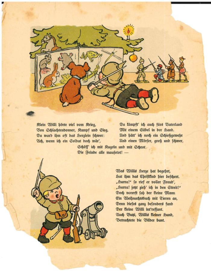 Kinderbuch "Hurra! Ein Kriegsbilderbuch" 