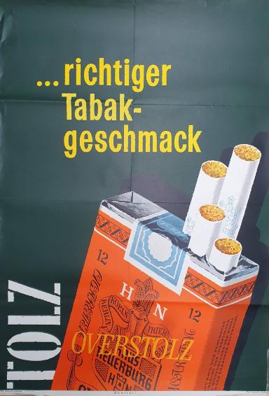Overstolz Zigaretten Werbung