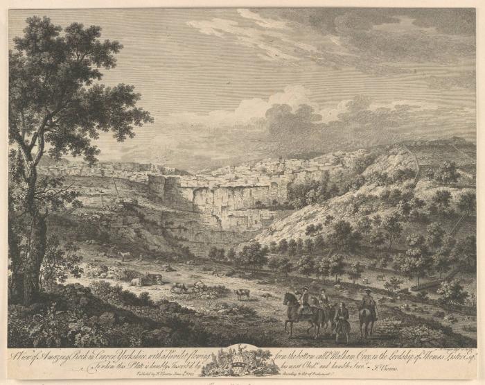 Ansicht von Craven, Yorkshire
