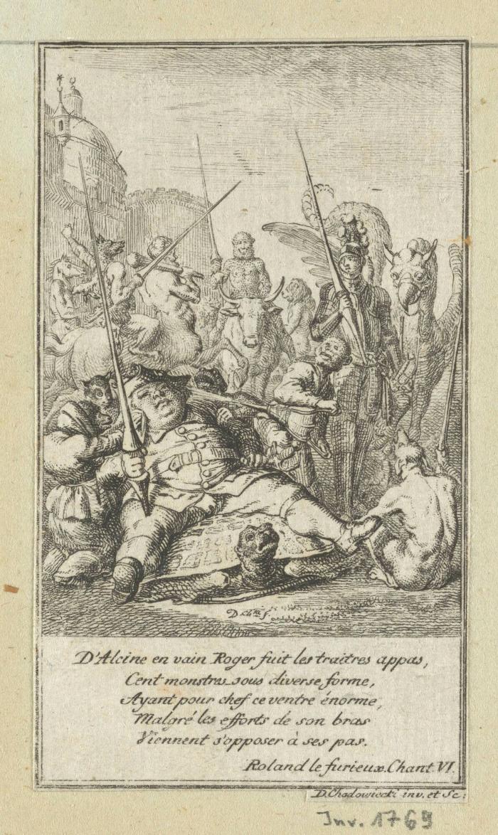 12 Blätter zu Ariosto's rasender Roland