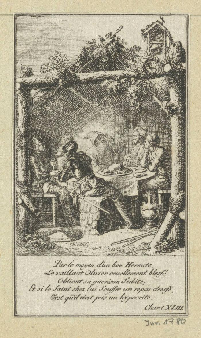 12 Blätter zu Ariosto's rasender Roland