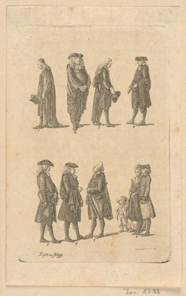 Die Kleidertracht der Berliner Prediger