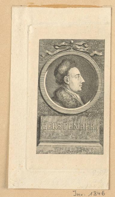 Titel und Portrait zu Voss' Musenalmanach für 1777