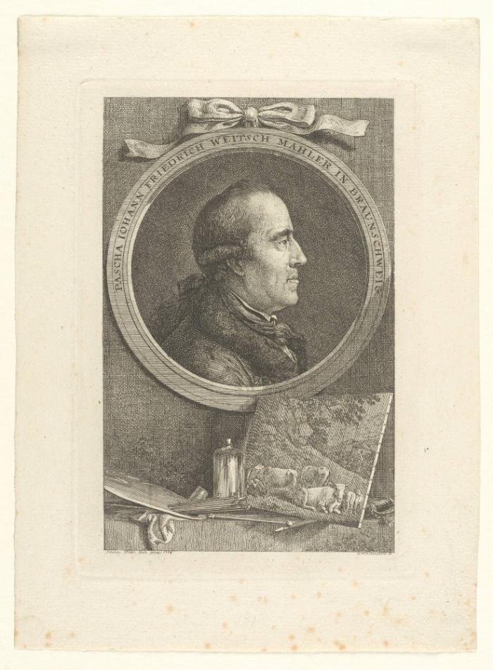 Portrait von P. J. F. Weitsch