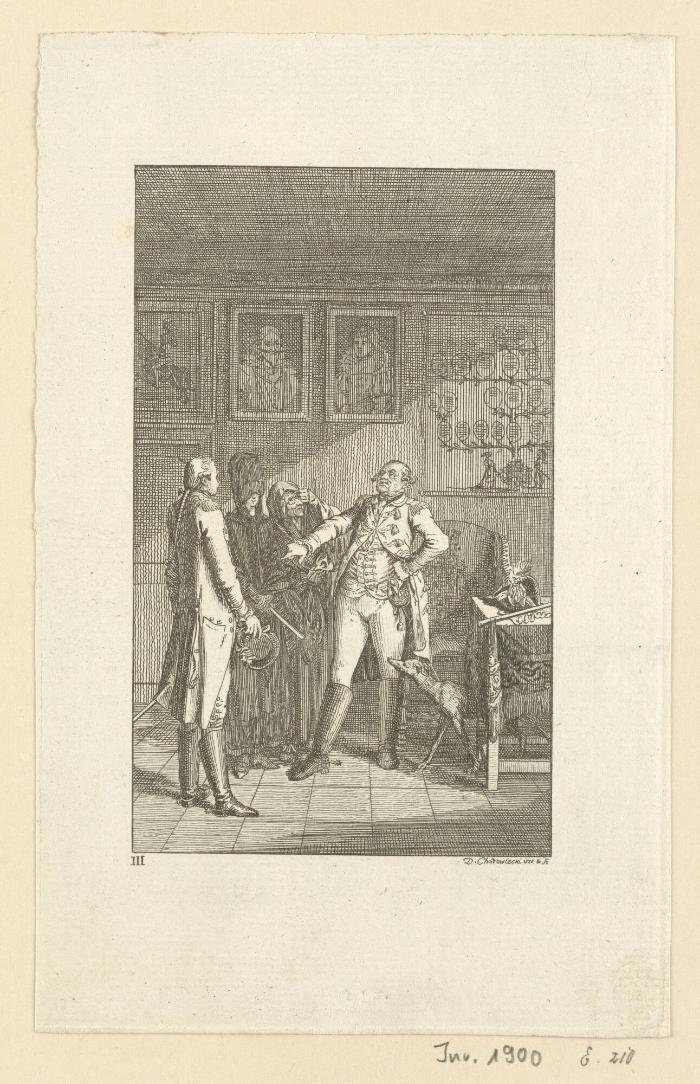 Illustration zu Voltaires Candide
