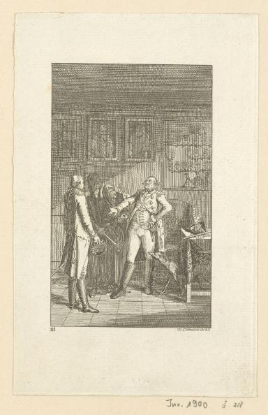 Illustration zu Voltaires Candide