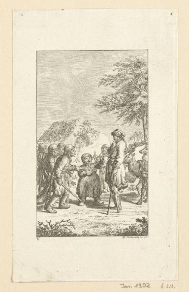 Illustration zu Voltaires Candide