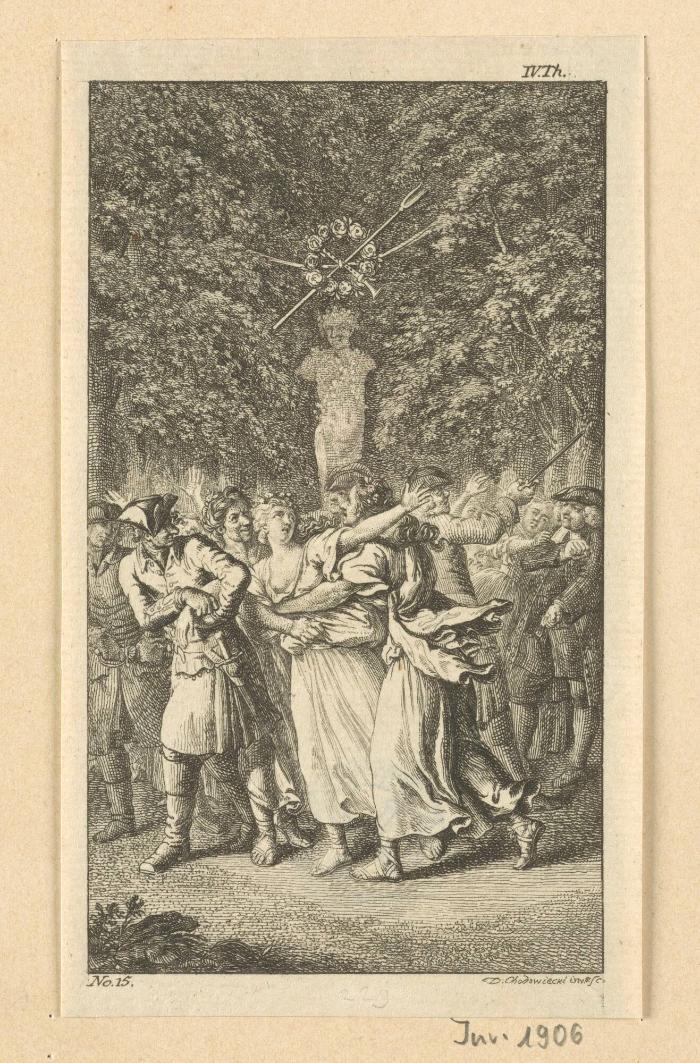 Illustration zu Johann Bunkels Leben (16 Blätter)