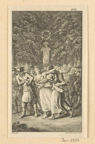 Illustration zu Johann Bunkels Leben (16 Blätter)