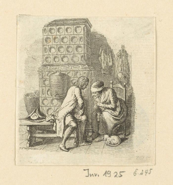 Titelvignette zu "Heinrich Stillings Jünglingsjahre. Eine wahrhafte Geschichte"