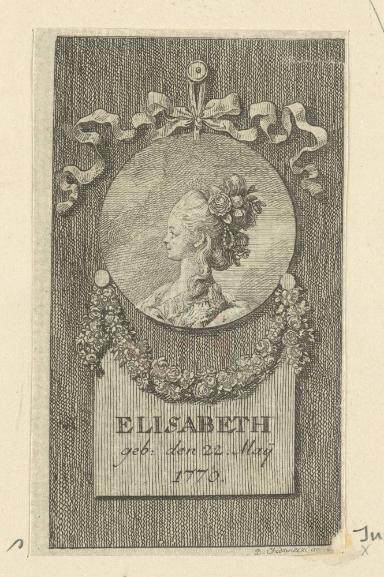 Portrait zum Lauenburger Kalender 1779