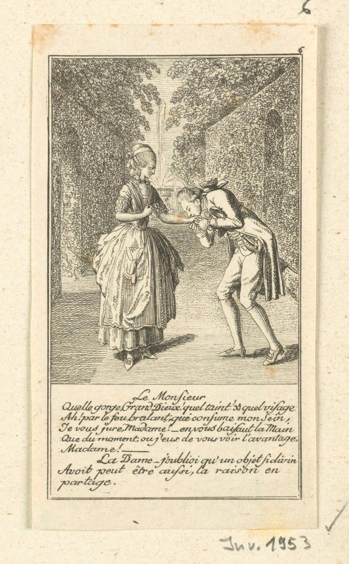 Folge zu "Almanac généalogique de Lauenbourg" 1779 (Blatt 6/12)