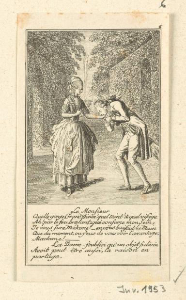 Folge zu "Almanac généalogique de Lauenbourg" 1779 (Blatt 6/12)