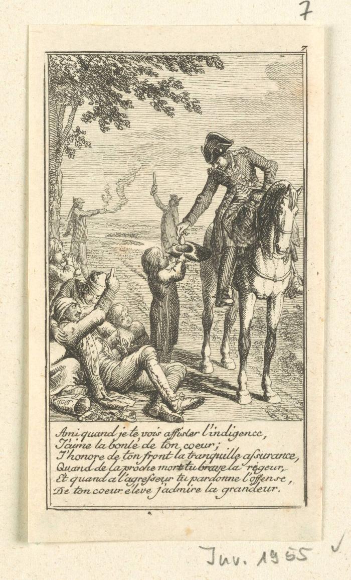 Folge zu "Almanac généalogique de Lauenbourg" 1779 (Blatt 7/12)