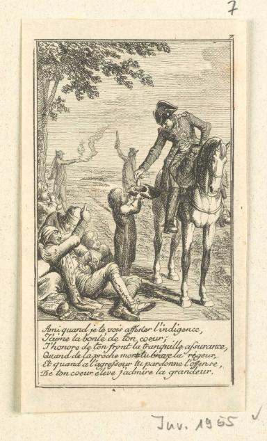 Folge zu "Almanac généalogique de Lauenbourg" 1779 (Blatt 7/12)