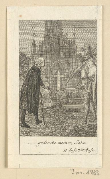 12 Blätter zu Shakespeare's Hamlet (3)