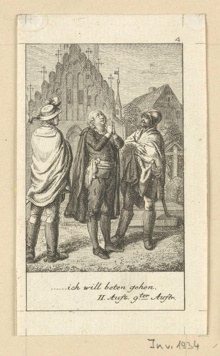 12 Blätter zu Shakespeare's Hamlet (4)