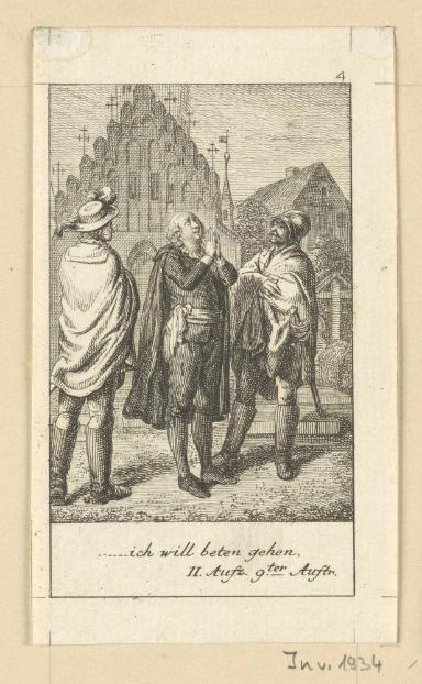 12 Blätter zu Shakespeare's Hamlet (4)