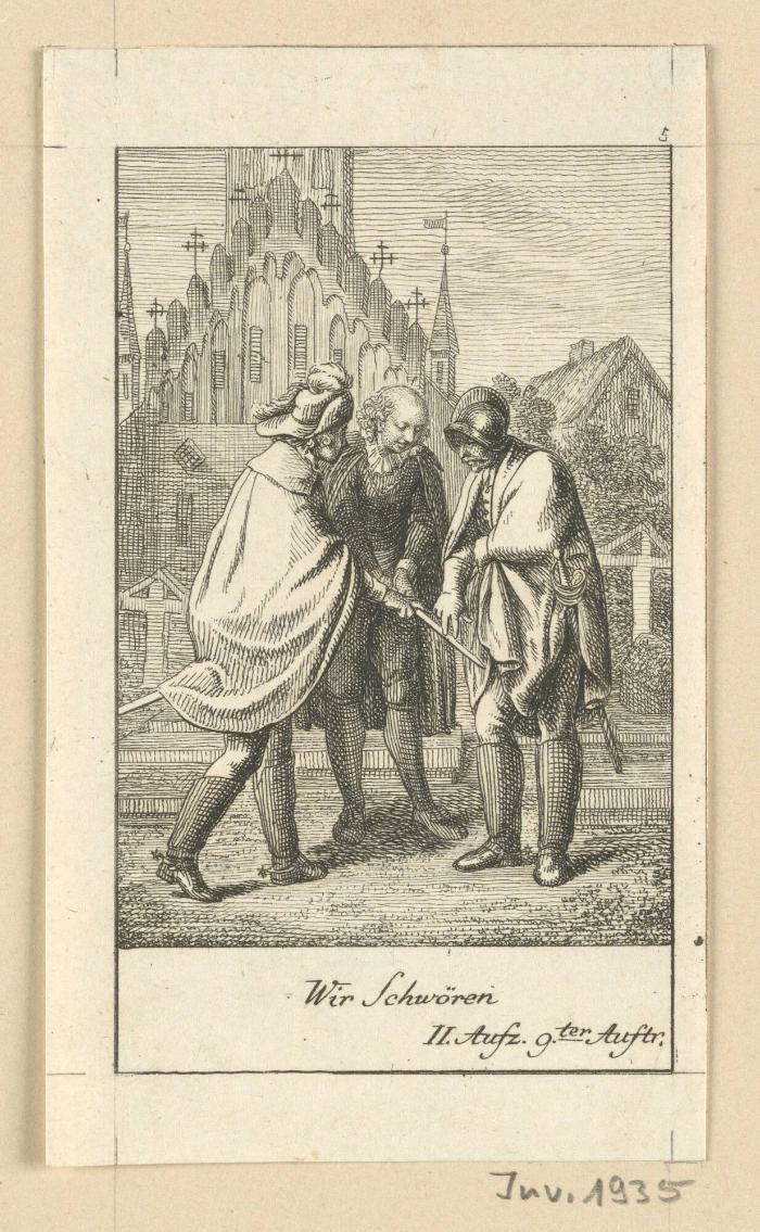 12 Blätter zu Shakespeare's Hamlet (5)