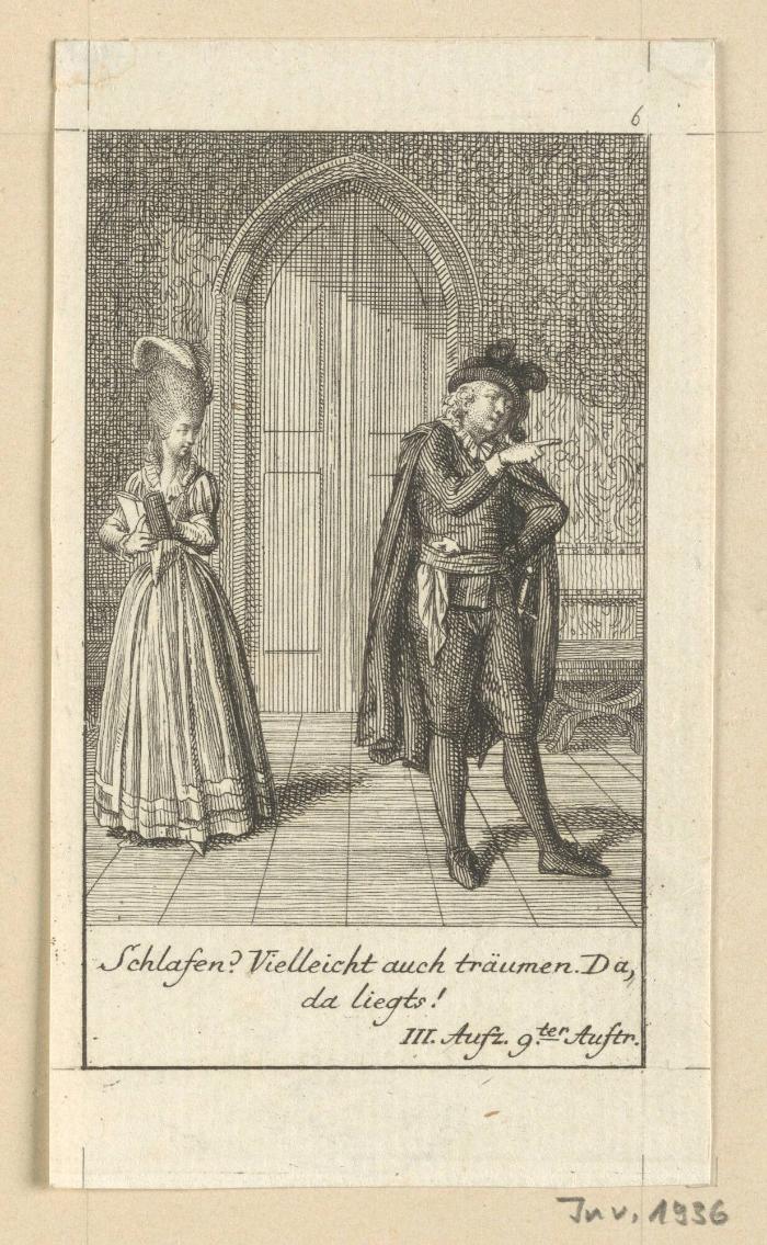 12 Blätter zu Shakespeare's Hamlet (6)