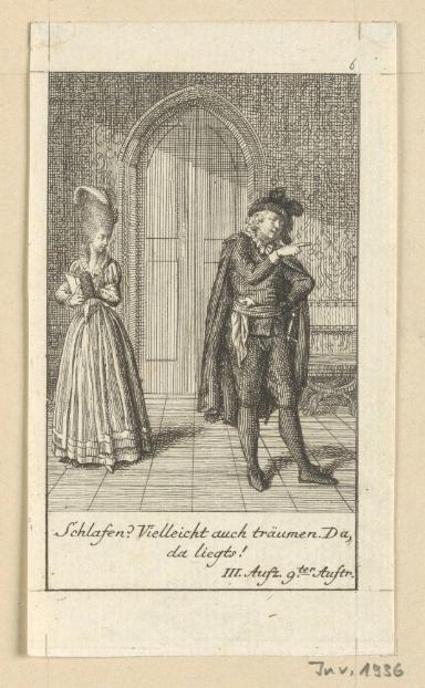 12 Blätter zu Shakespeare's Hamlet (6)