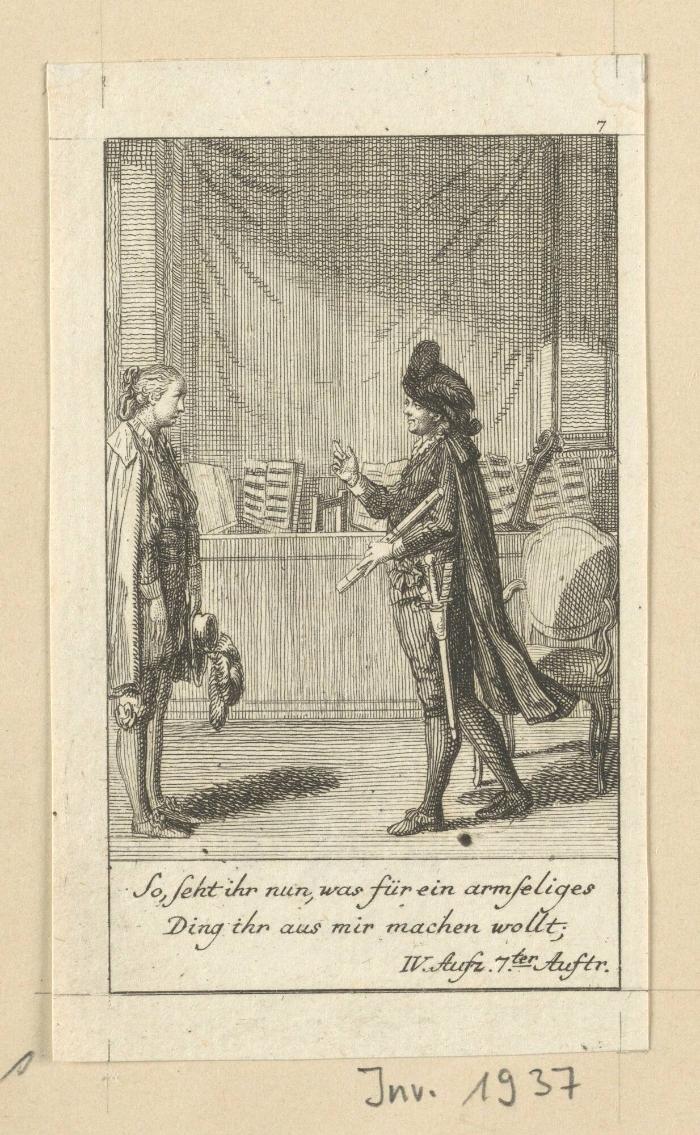 12 Blätter zu Shakespeare's Hamlet (7)