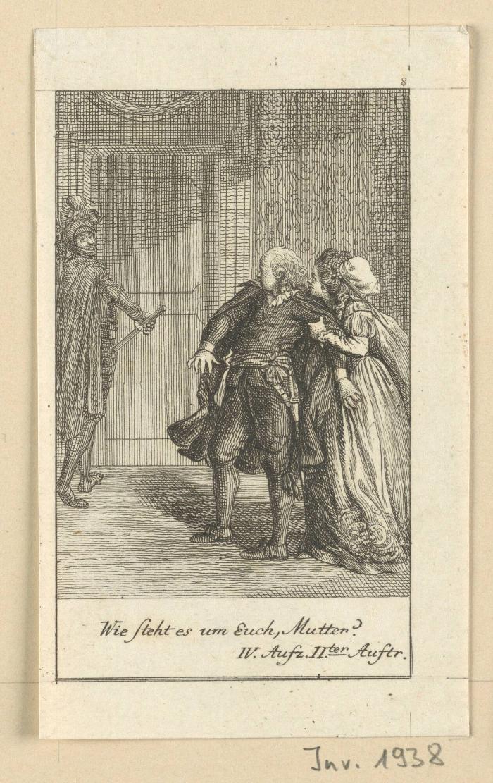 12 Blätter zu Shakespeare's Hamlet (8)