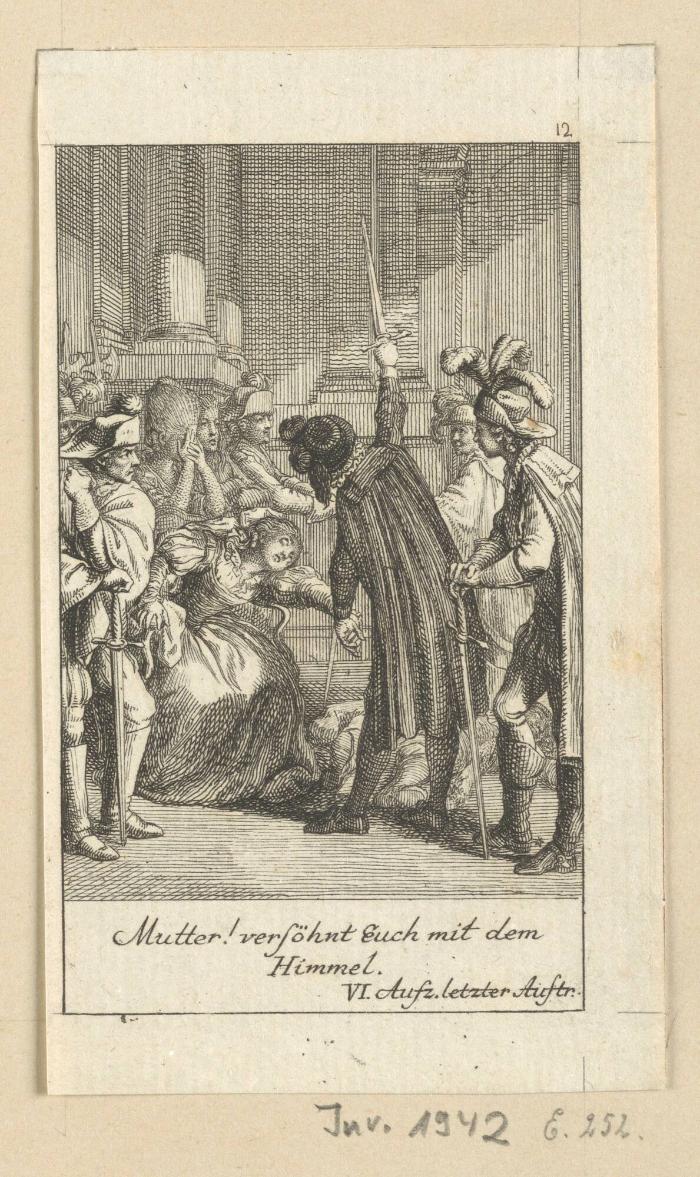 12 Blätter zu Shakespeare's Hamlet (12)