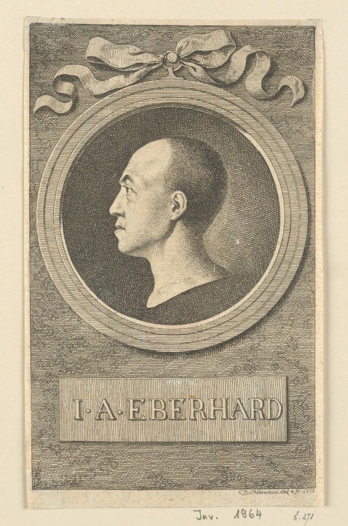 Porträt von Prof. J. A. Eberhard