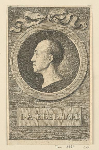 Porträt von Prof. J. A. Eberhard
