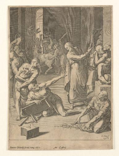 Vertreibung aus dem Tempel