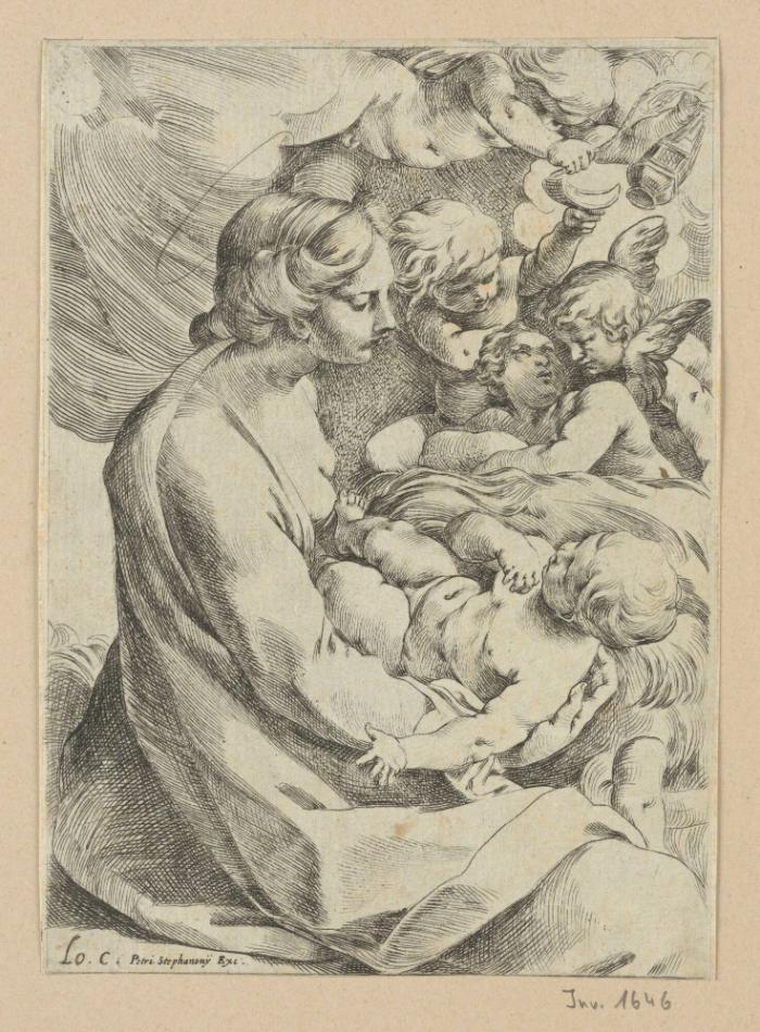 Madonna mit Engeln