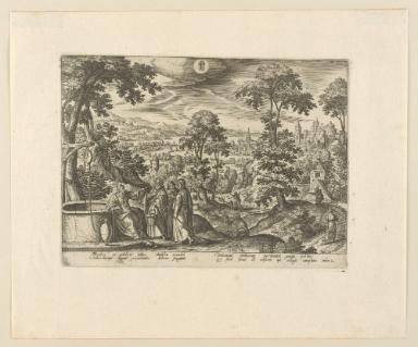Serie: Emblemata Evangelica (Leben Christi und Monate)