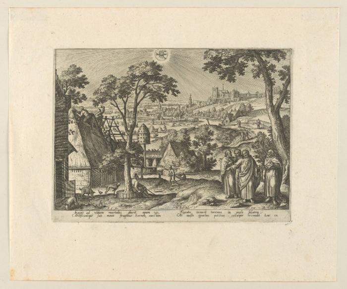 Serie: Emblemata Evangelica (Leben Christi und Monate)