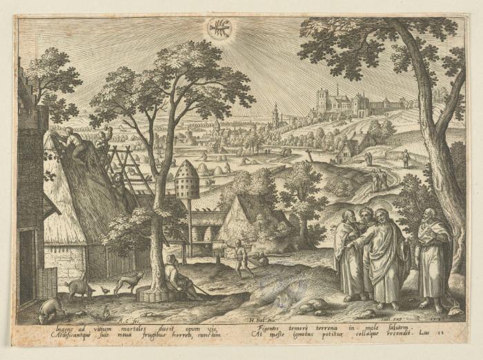 Serie: Emblemata Evangelica (Leben Christi und Monate)
