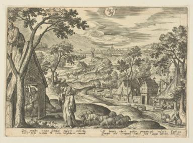 Serie: Emblemata Evangelica (Leben Christi und Monate)