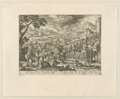 Serie: Emblemata Evangelica (Leben Christi und Monate)