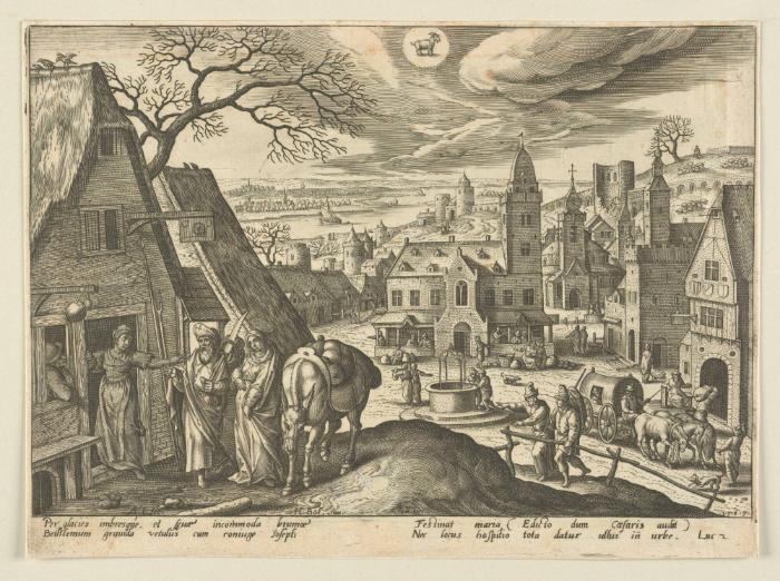 Serie: Emblemata Evangelica (Leben Christi und Monate)