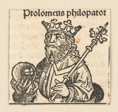 Schedelsche Weltchronik - Herrscherdarstellungen: Ptolomeus philopator (XX)
