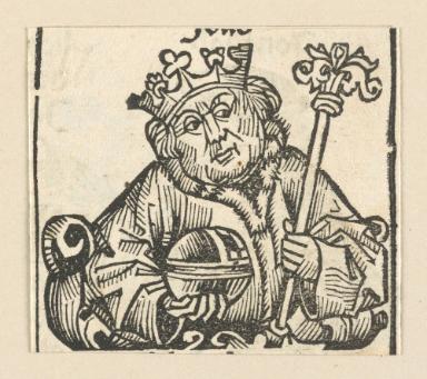 Schedelsche Weltchronik - Herrscherdarstellungen: Joas (052v)