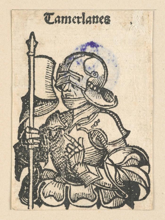 Schedelsche Weltchronik - Herrscherdarstellungen: Tamerlanes (237r)