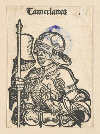 Schedelsche Weltchronik - Herrscherdarstellungen: Tamerlanes (237r)
