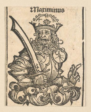 Schedelsche Weltchronik - Herrscherdarstellungen: Mariminus (119r)