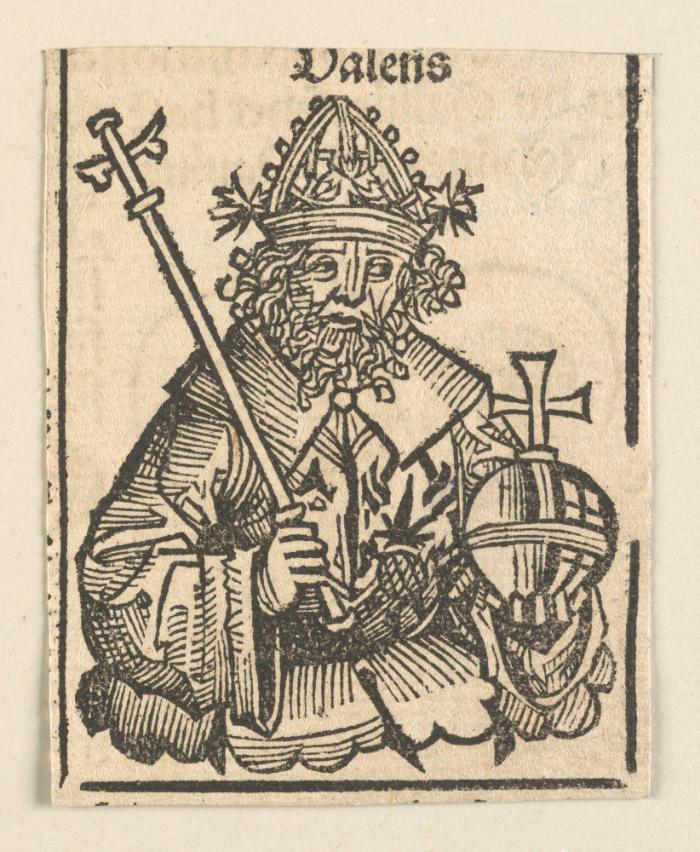 Schedelsche Weltchronik - Herrscherdarstellungen: Valens (132r)