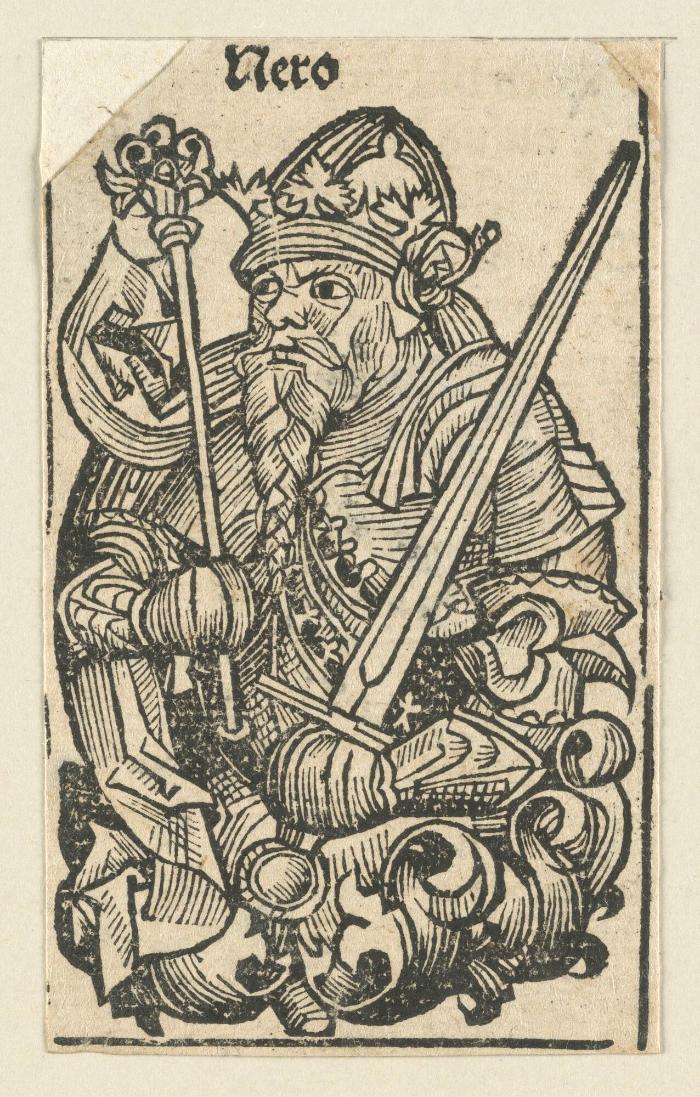 Schedelsche Weltchronik - Herrscherdarstellungen: Nero (103r)