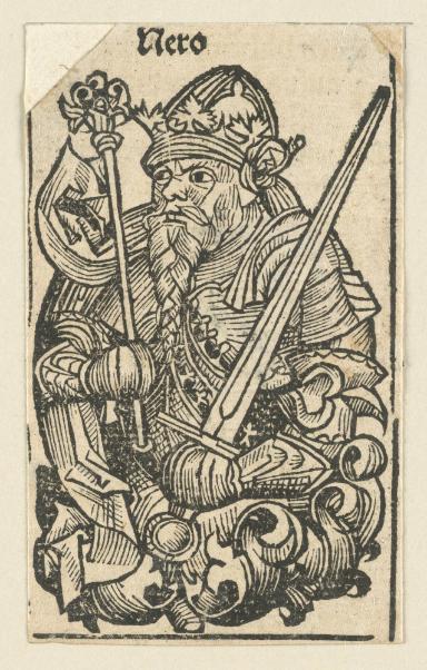 Schedelsche Weltchronik - Herrscherdarstellungen: Nero (103r)