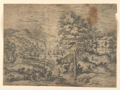 Serie: Landschaften mit biblischen und mythologischen Szenen